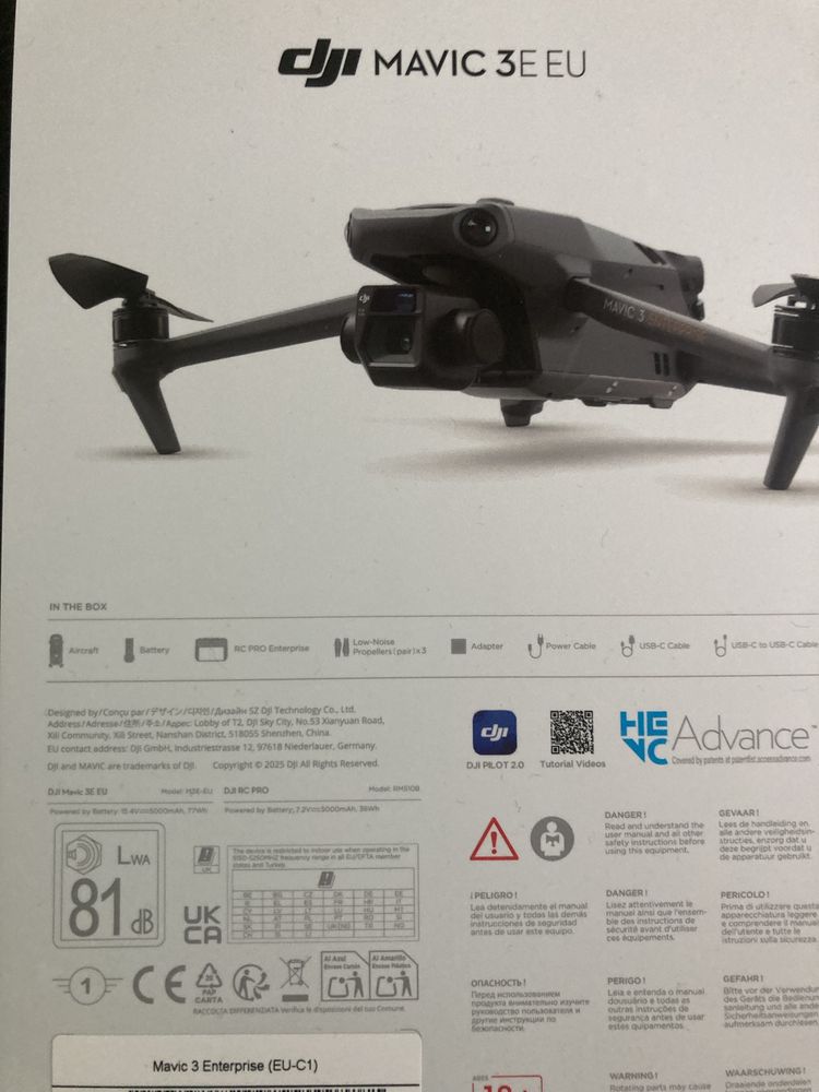 Dron DJI Mavic 3E Enterprise C1
