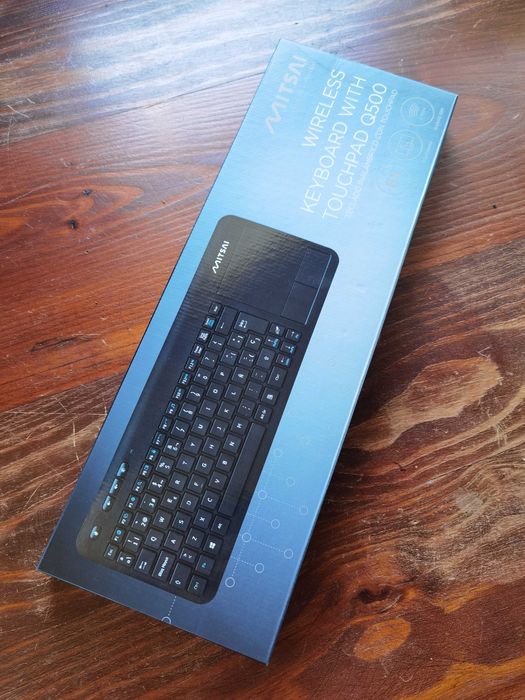 Teclado Wireless Mitsai (c/ touchpad) - SELADO