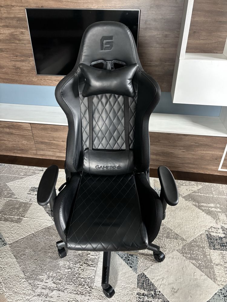 Крісло ігрове GamePro Hero Black