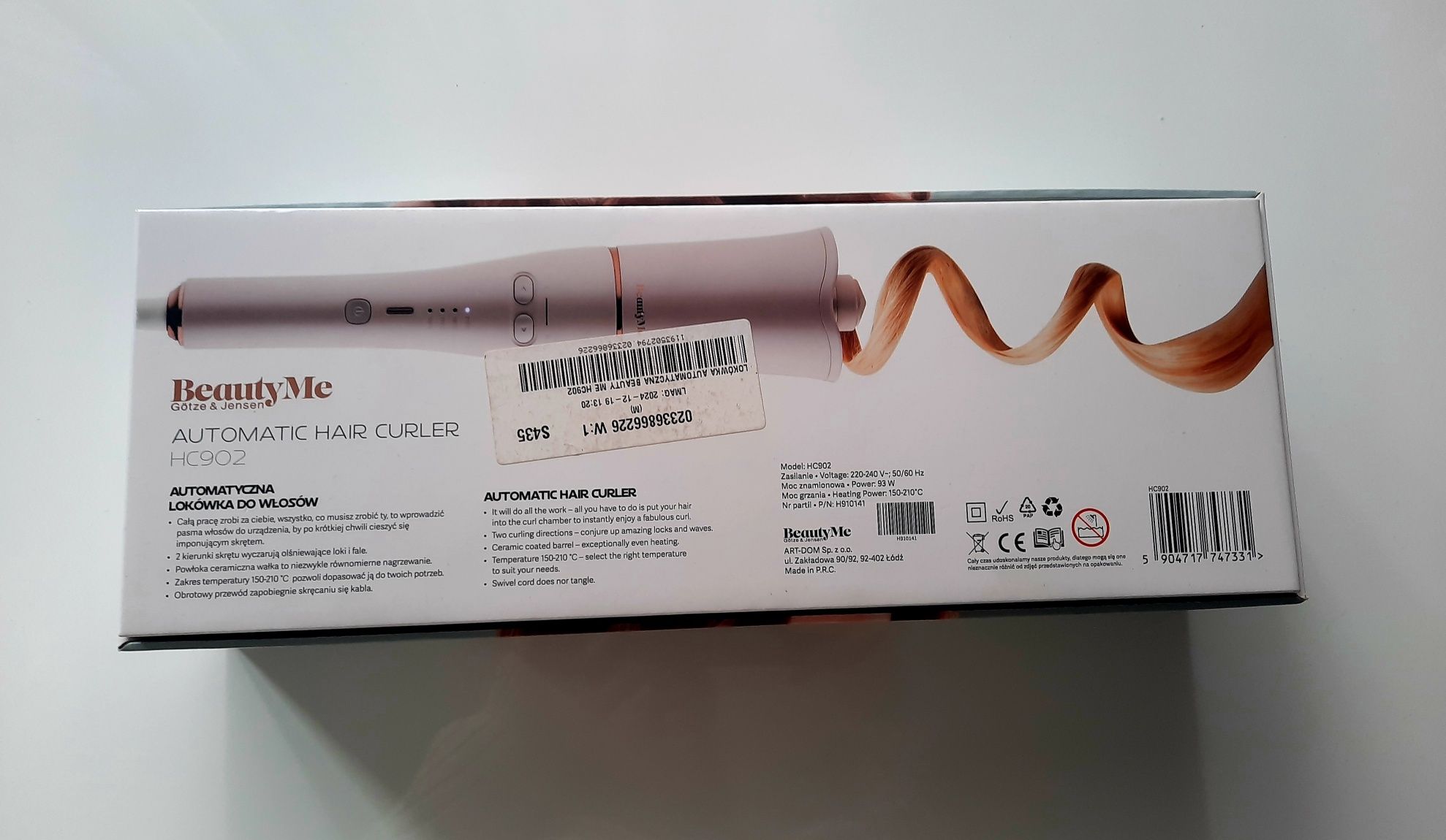 Automatyczna lokówka BeatyMe HC9O2