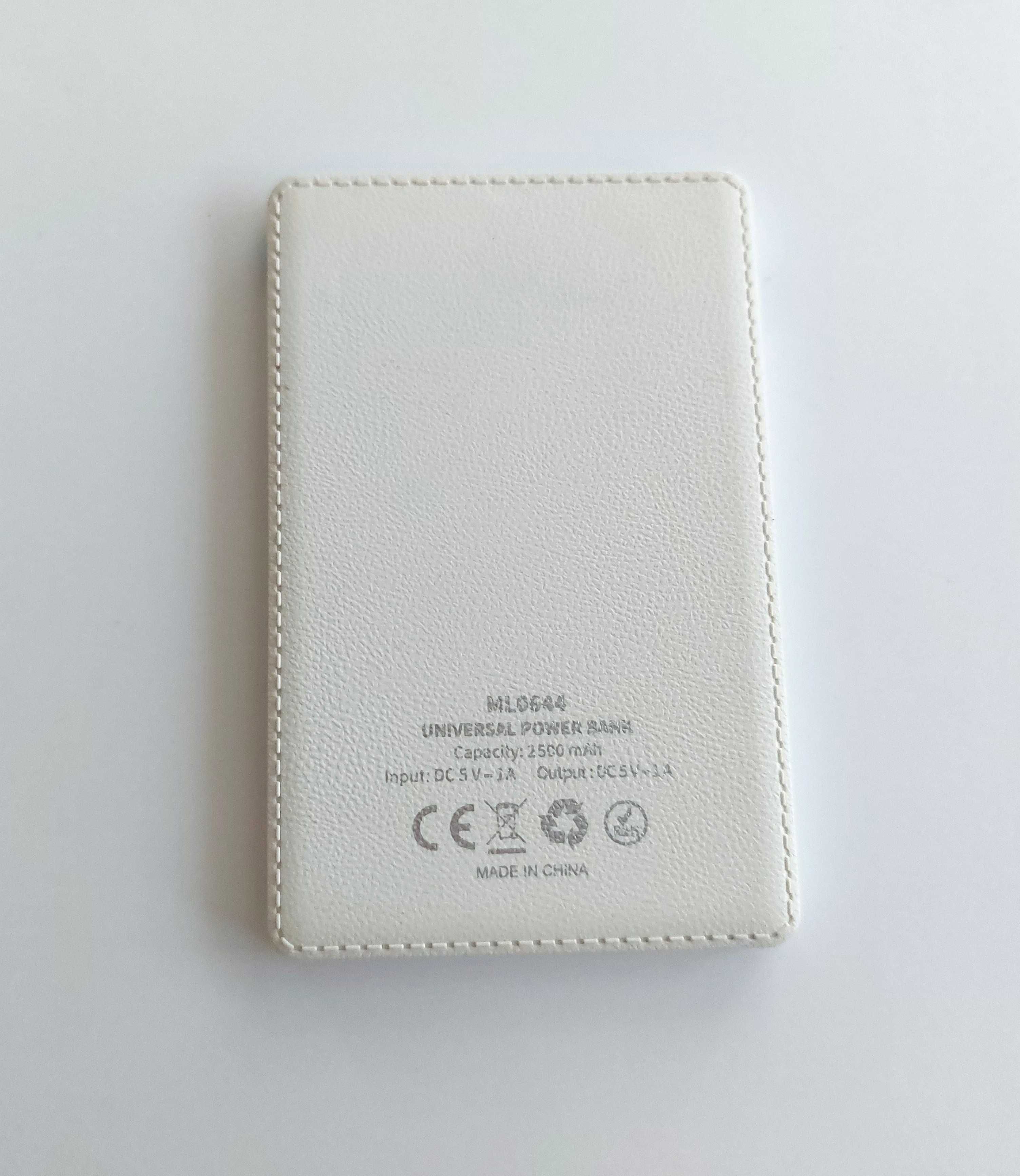 Powerbank 2500 mAh lekki mały poręczny wydajny