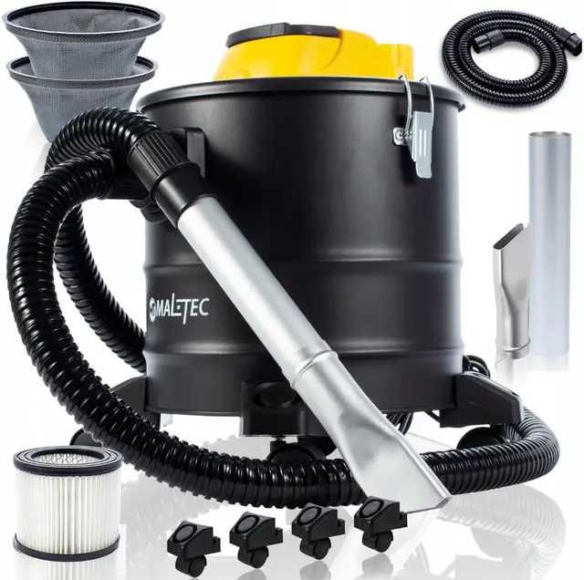 Пилосос промисловий. Пилосос для золи Maltec 1800W 18л (Польща)