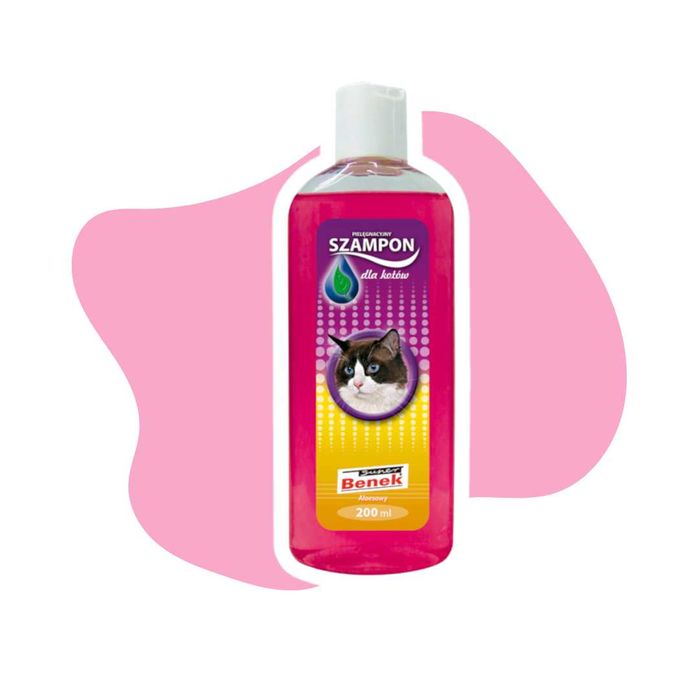 Certech Super Beno Szampon aloesowy dla kotów 200ml