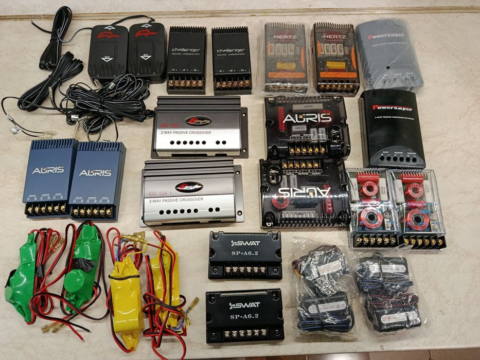 Фильтра , кроссовера . 2х  полосные.