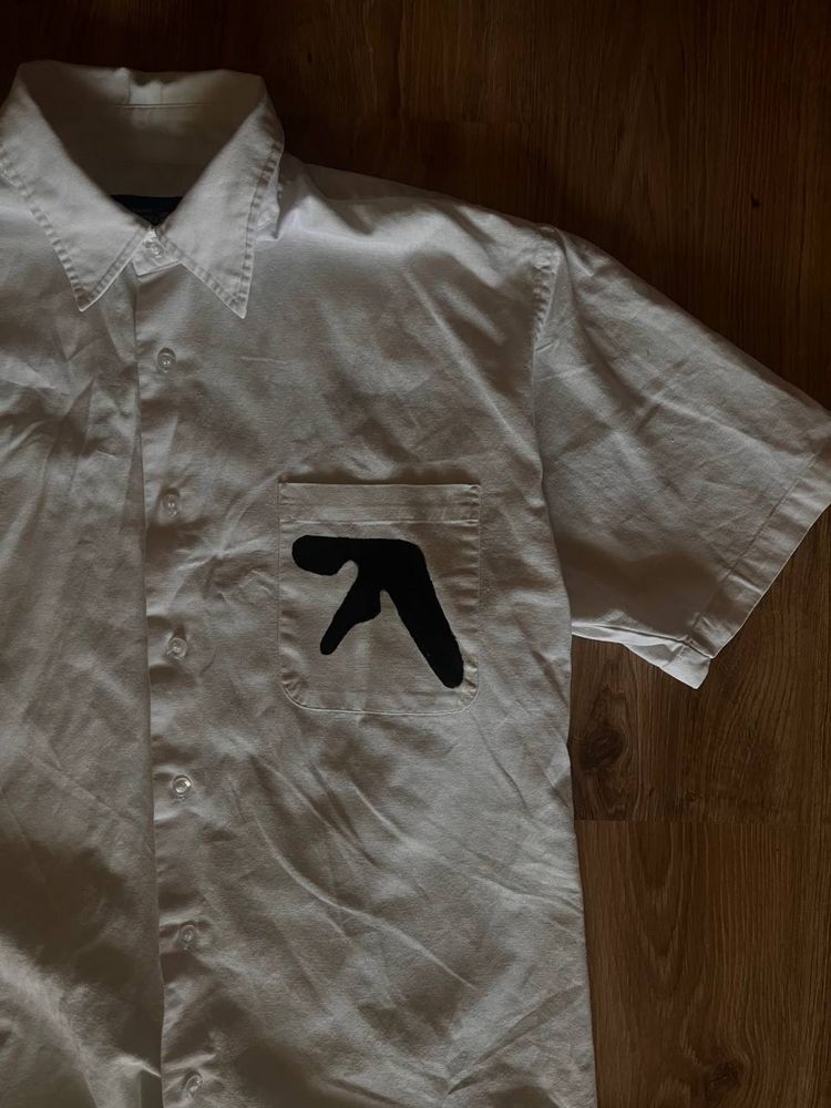 рубашка кастом custom opium aphex twin shirt