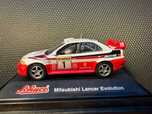 Miniatura Mitsubishi Lancer Evolution - 1/72