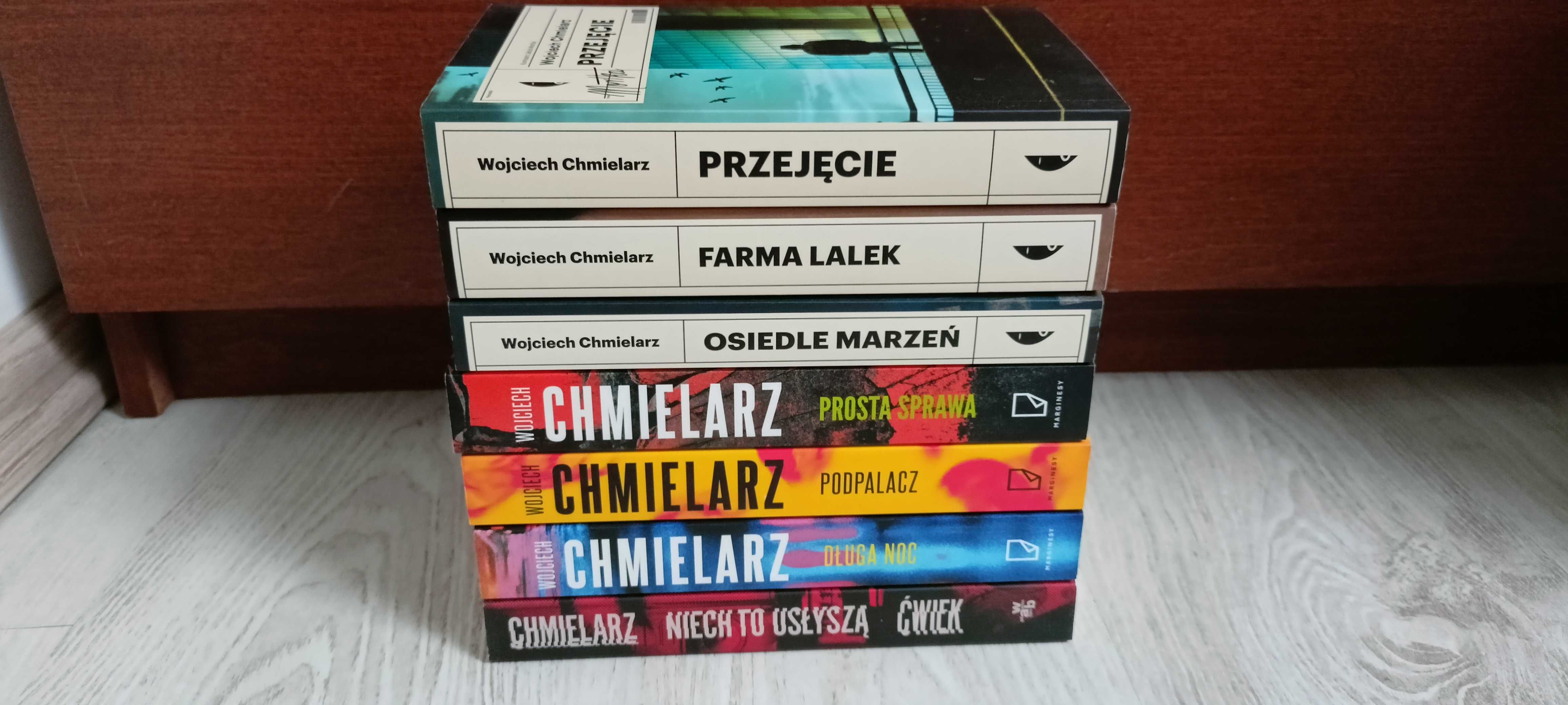 7x Chmielarz Podpalacz Przejęcie Farma lalek Osiedle marzeń Długa noc
