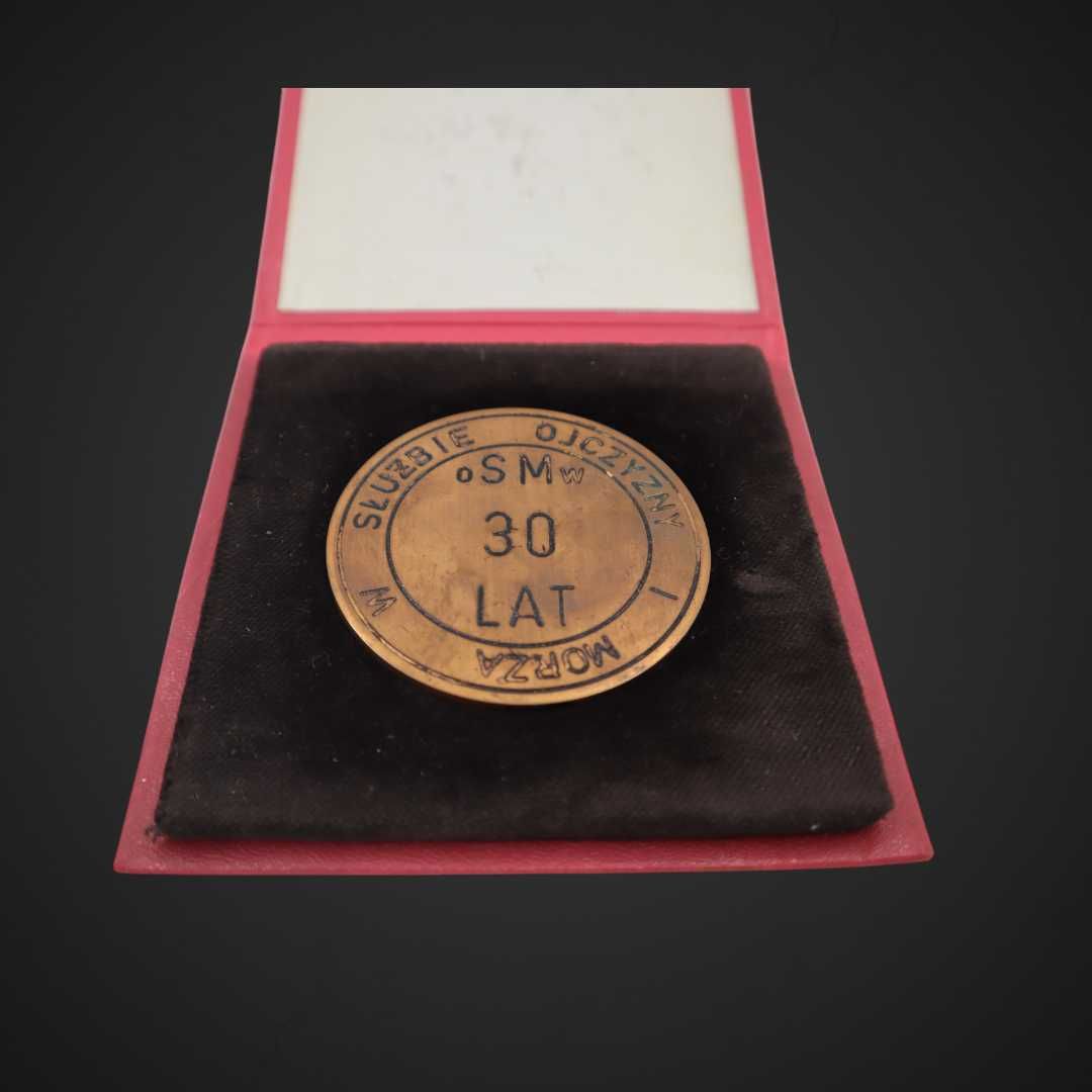 Medal 30 lat w służbie morza 1955/1985 r b51/041362