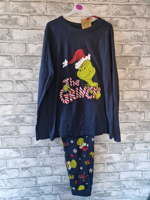 Piżama świąteczna Grinch z miękkiej bawełny PRIMARK