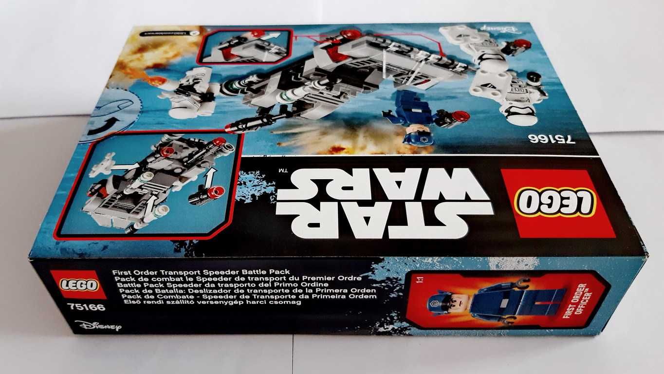Lego Star Wars 75166 First Order Transport Speeder Battle Pack selado