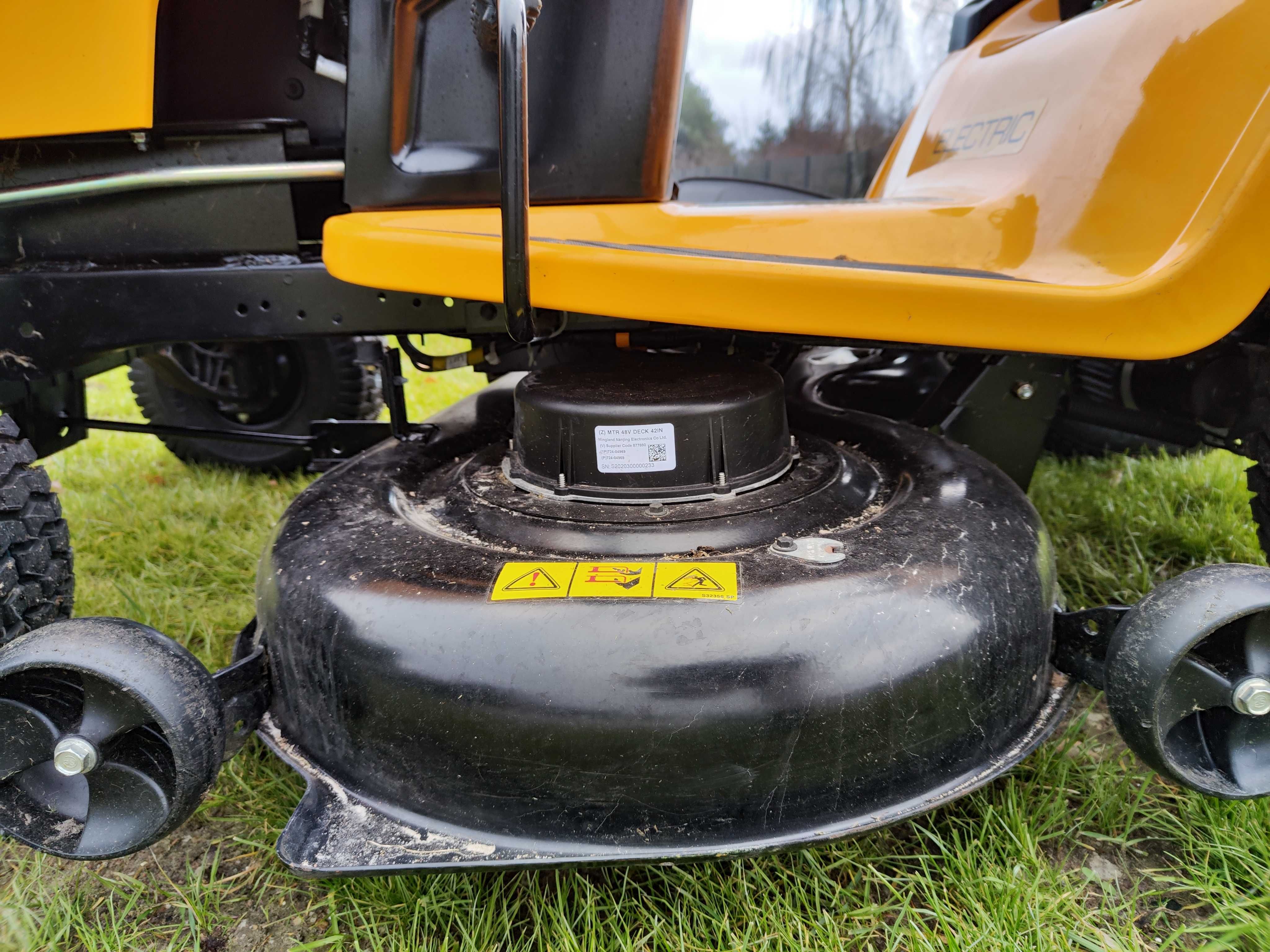 traktorek ogrodowy cub cadet xt2 es 107