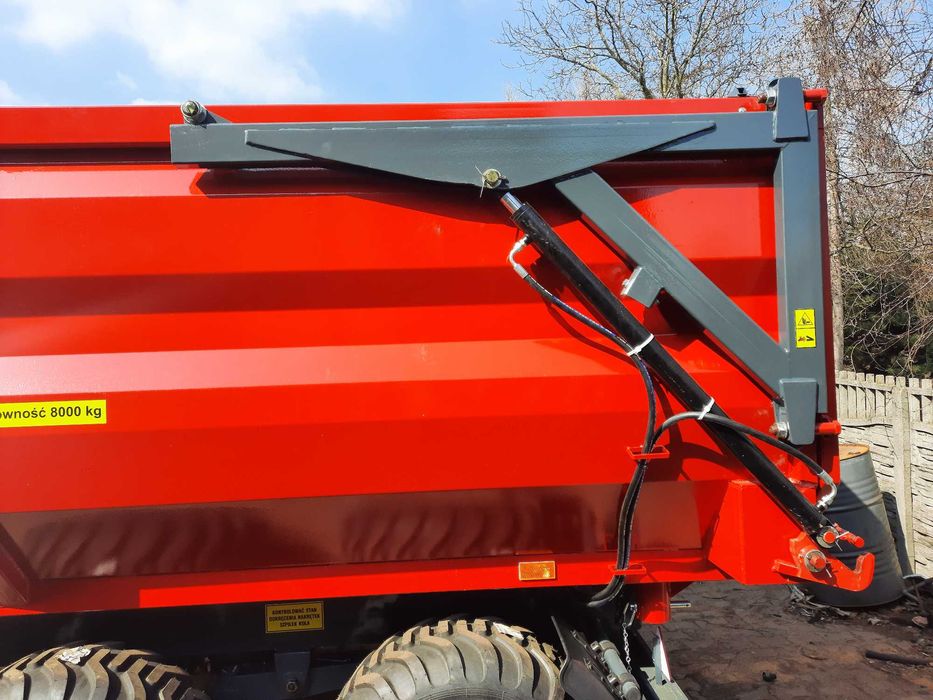 OKAZJA, PROMOCJA Przyczepa TECHMONT Tandem Skorupa 8T