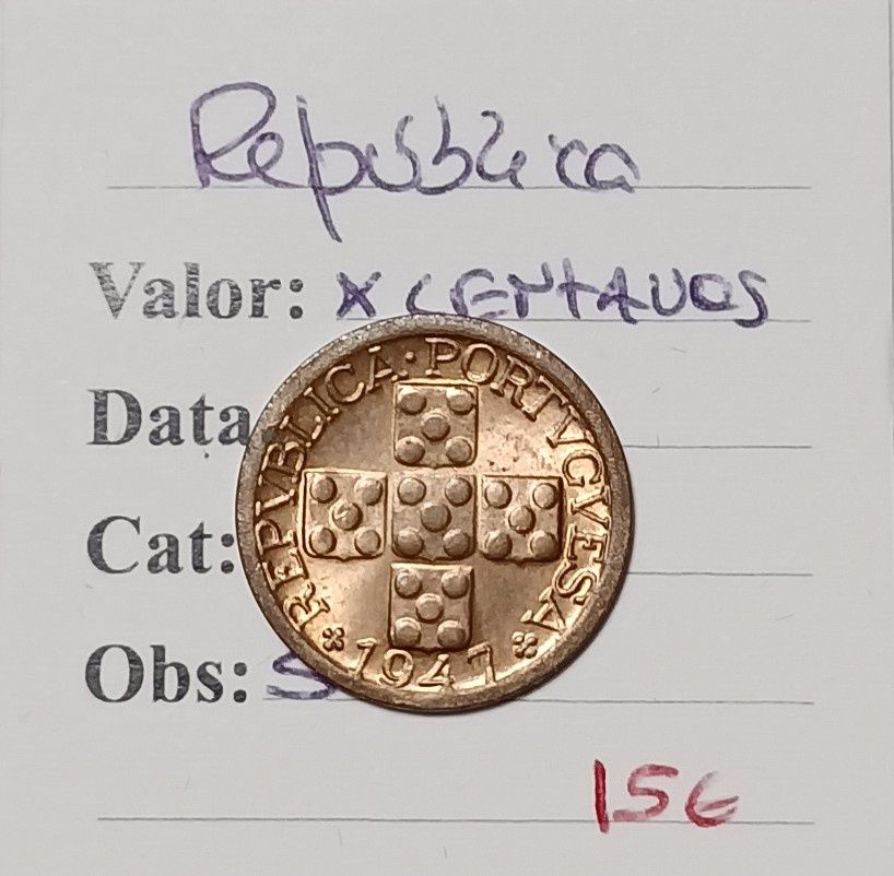 X centavos 1947 soberba