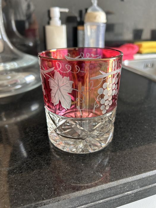 6 Copos Whisky Cristal e Frape de gelo