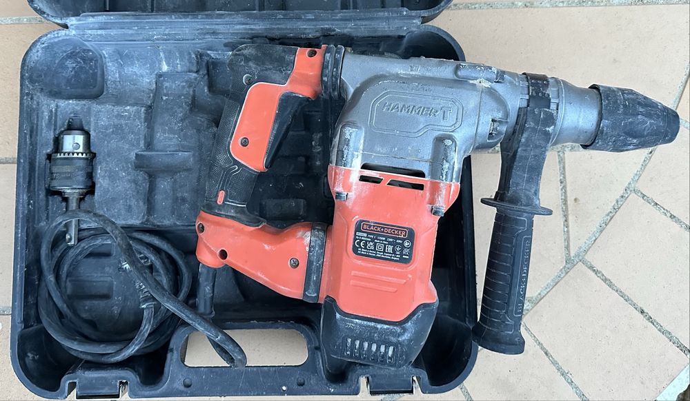 Martelo SDS-Plus 1250W BLACK DECKER