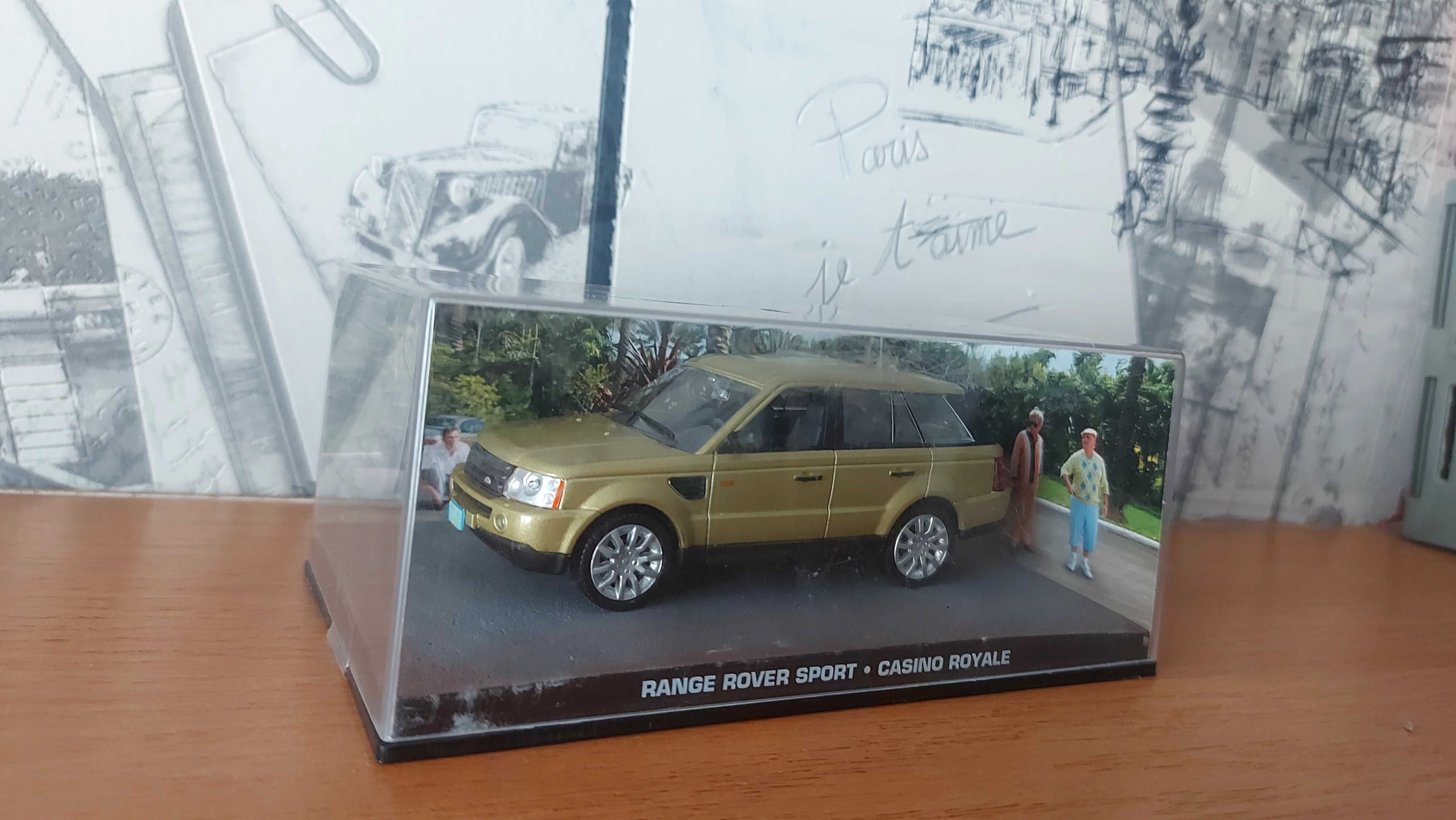 Продам модельку автомобиля RANGE ROVER SPORT CASINO ROYALE