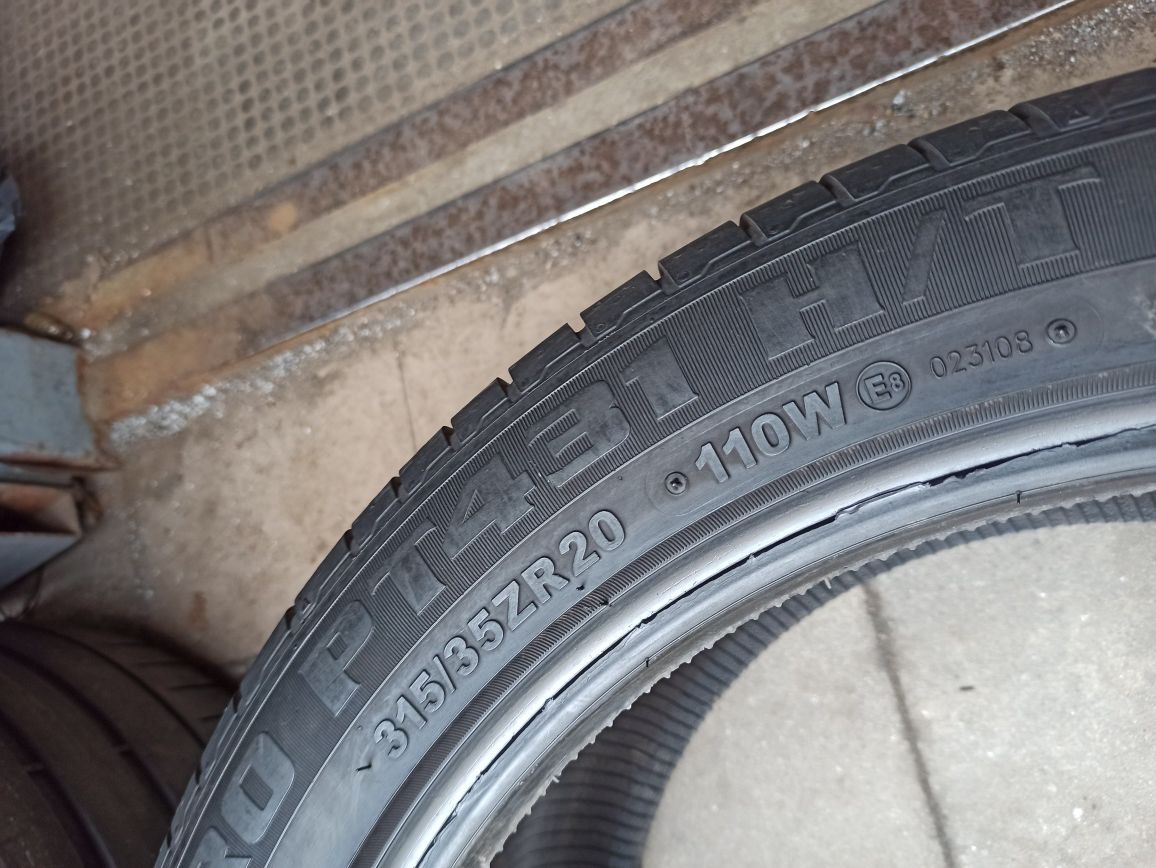 Летняя резина ПАРА 315/35 R20 Petlas Explero