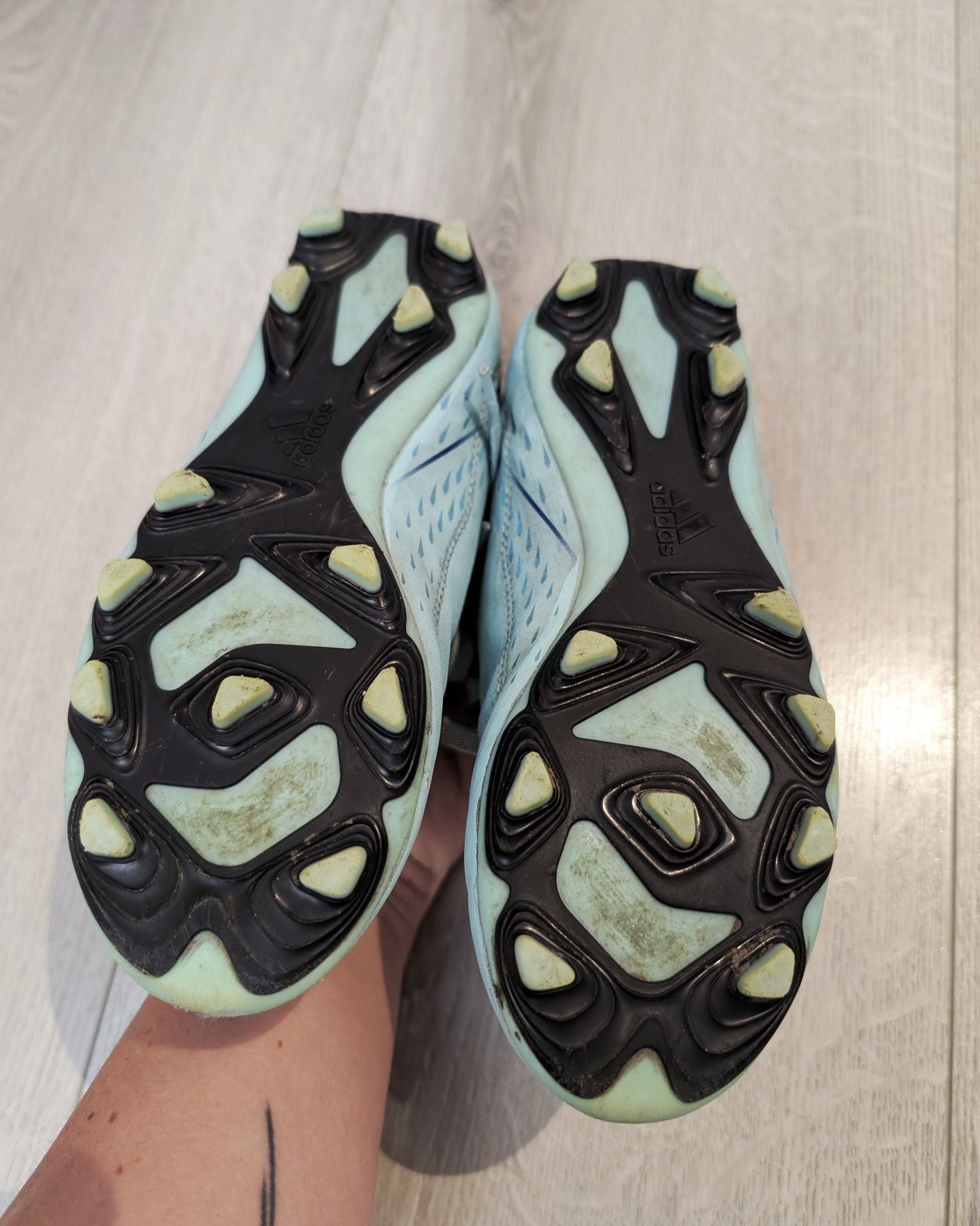 2 pary! Buty sportowe korki lanki Adidas piłka nożna 31-32