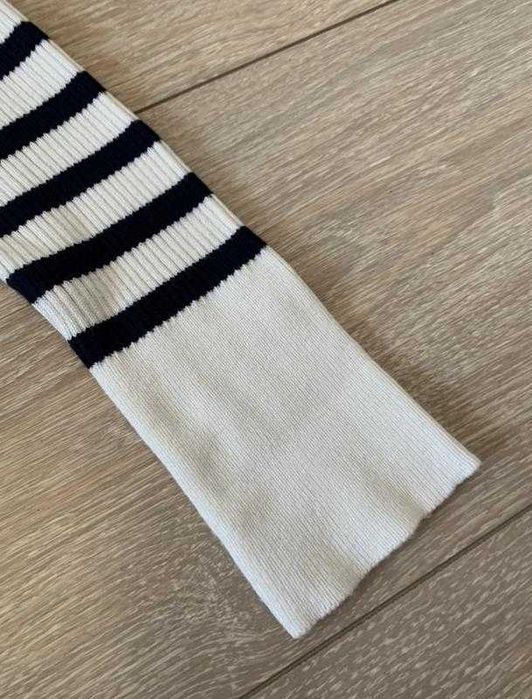 Лонгслів голів у смужку віскоза водолазка