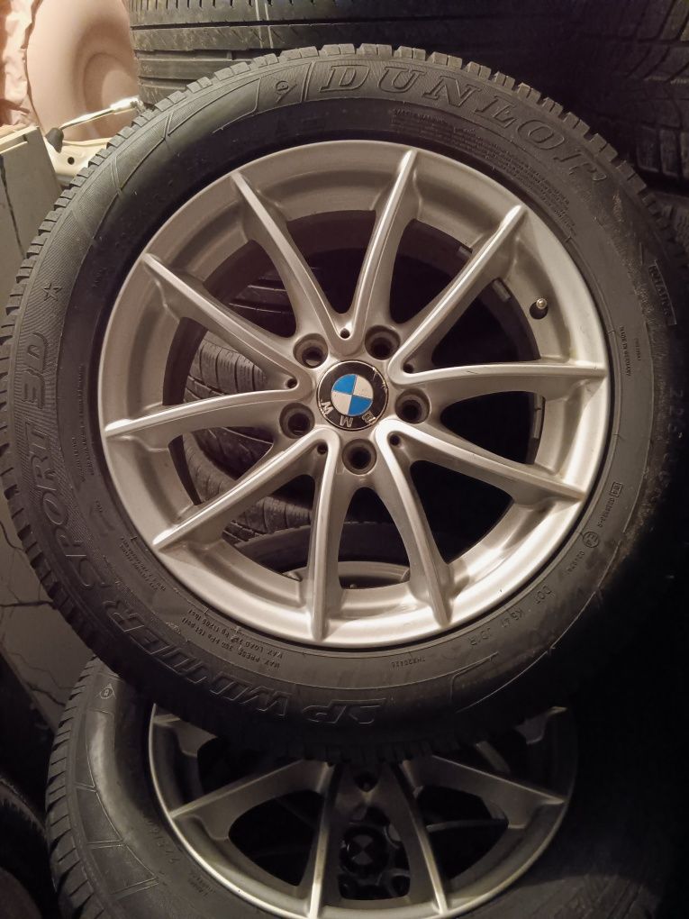 Koła Felgi aluminiowe 17" BMW X3 X4 F45 46 25 opony zima