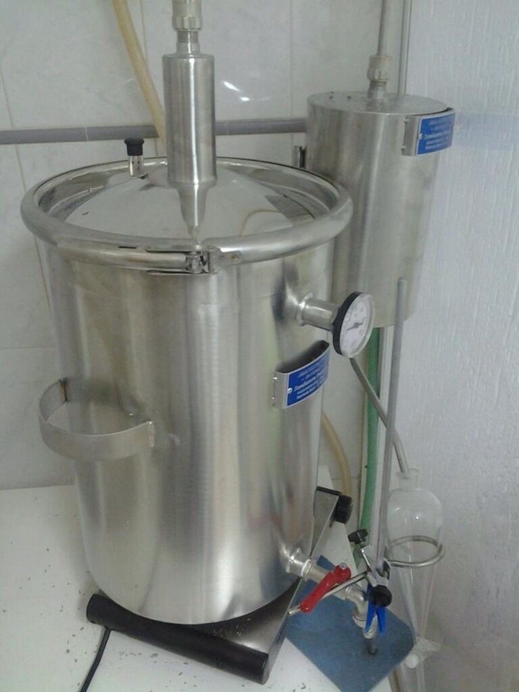 Alambique Aço Inox 30 litros