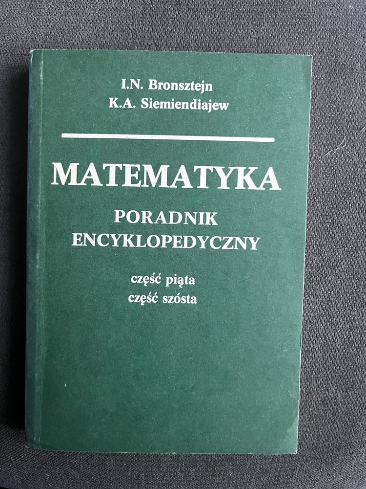 Matematyka . Poradnik encyklopedyczny .