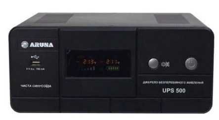 ДБЖ для котла комплект ARUNA 500 + GEL АКБ 100Аг. Чиста синусоїда!