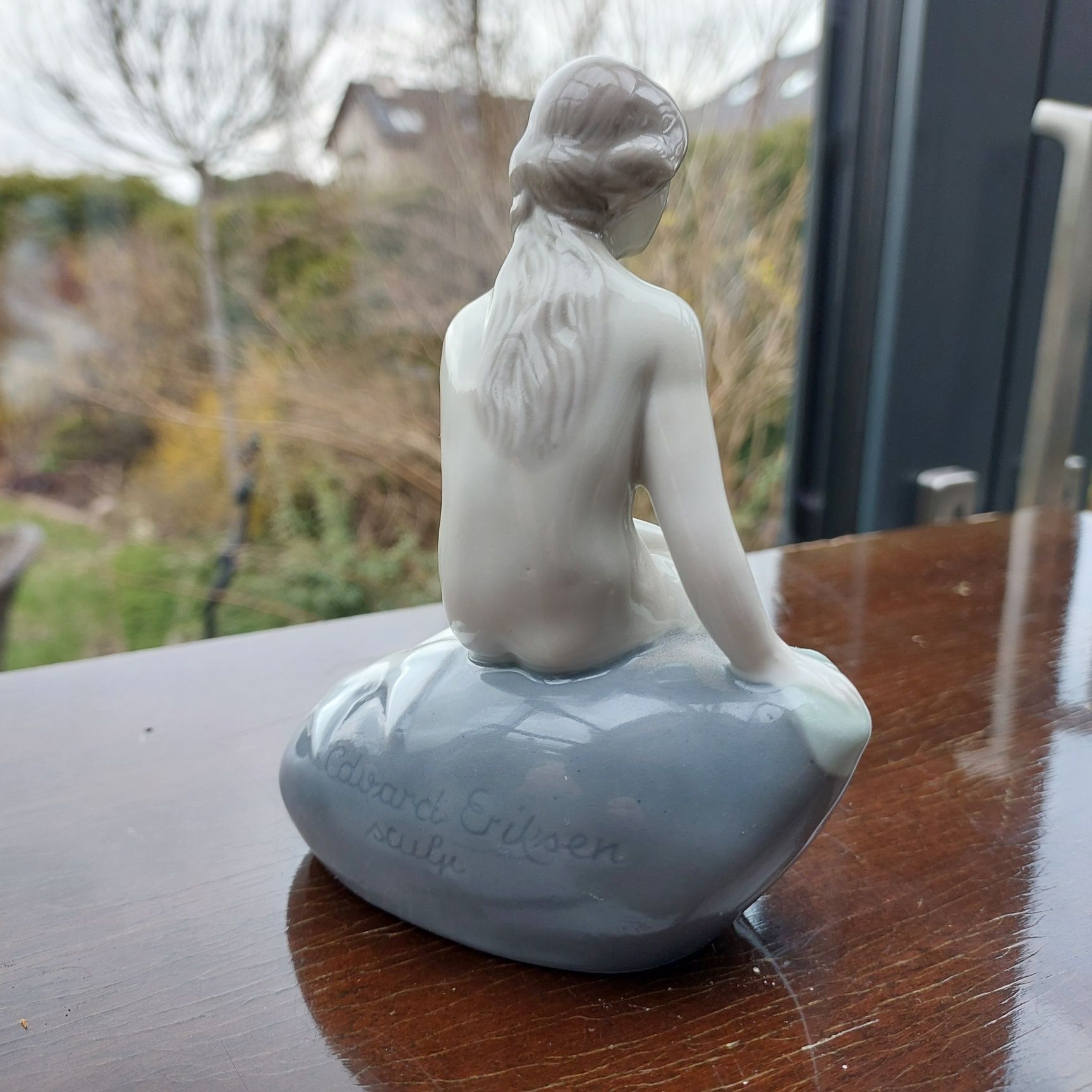 Porcelanowa figurka GDR duńska syrena