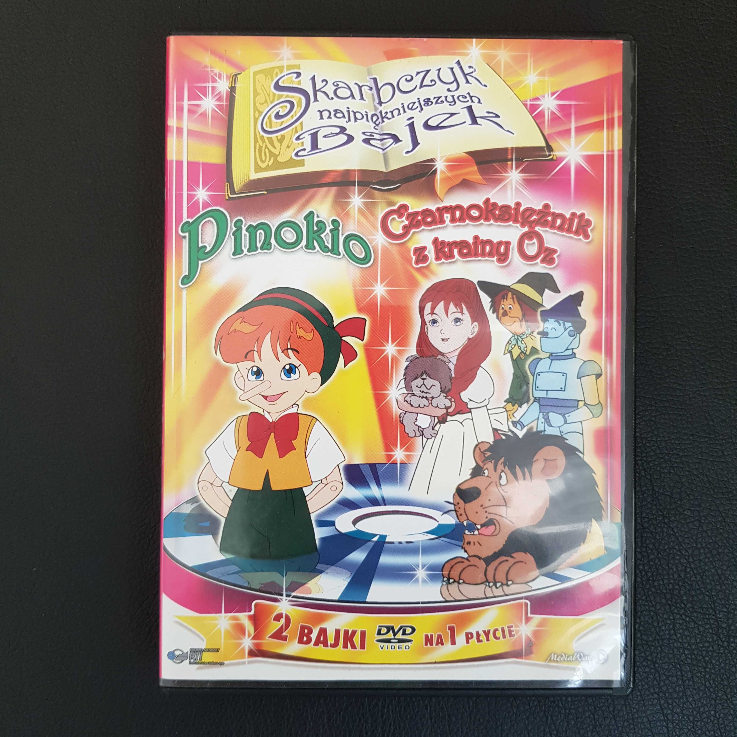 Skarbczyk najpiękniejszych bajek filmy animowane DVD