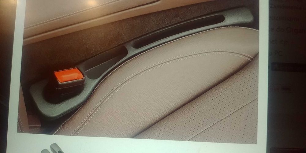 2 x  wypełniacz szczelin siedzeń foteli w samochodzie