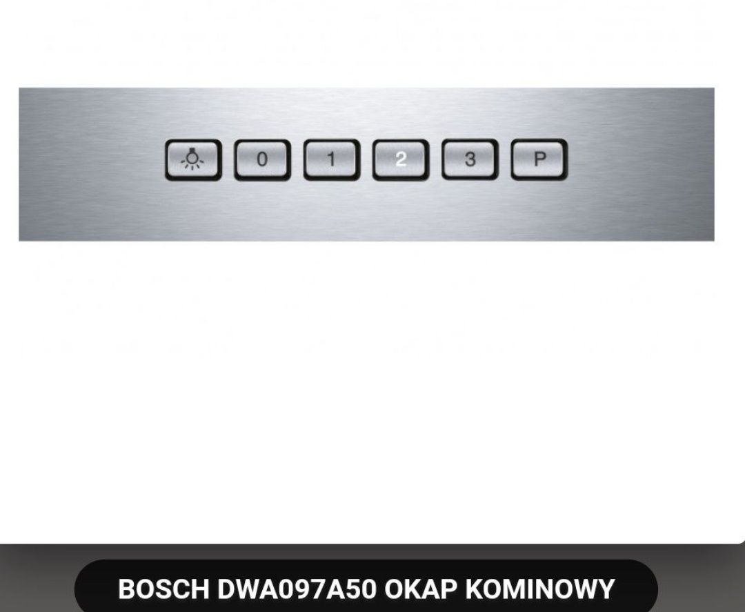 Promocja!! Okap kominowy Bosch stan bardzo dobry!