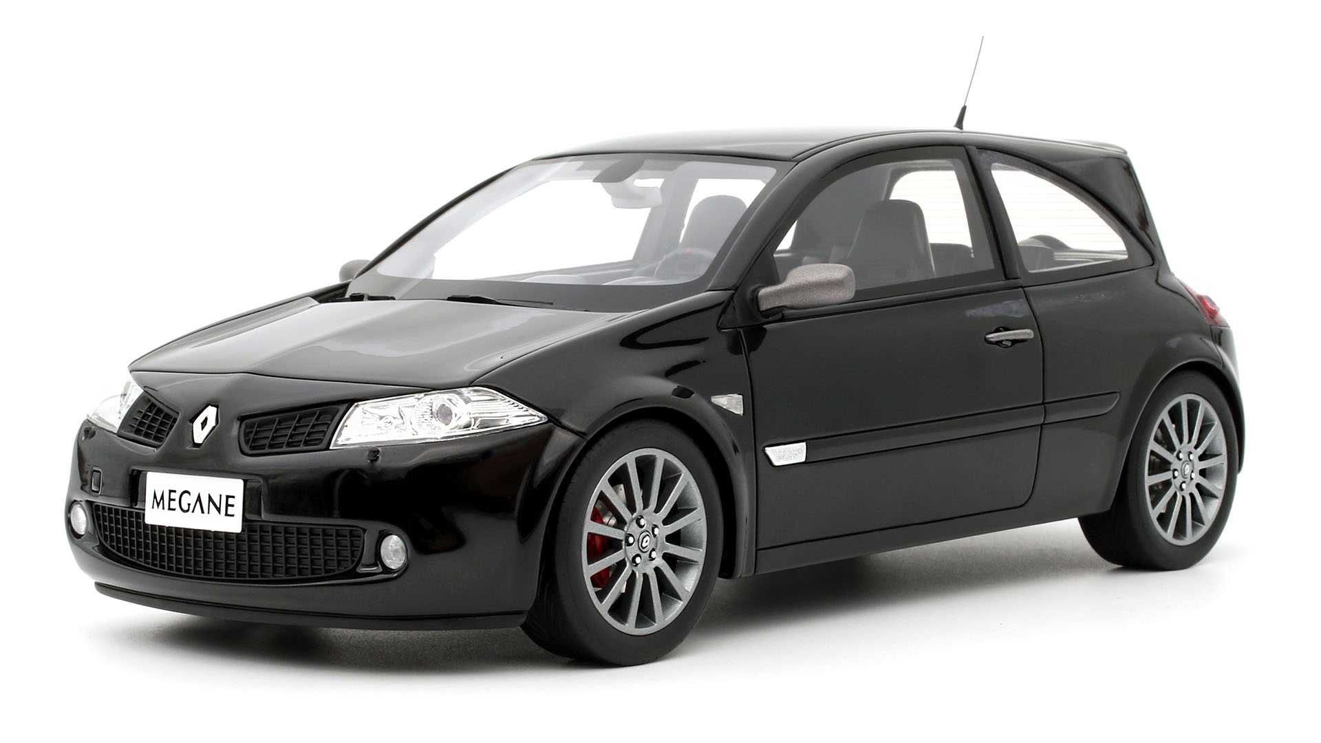 Model 1:18 Otto Renault Megane 2 RS phase 2 2005 black (OT1054)