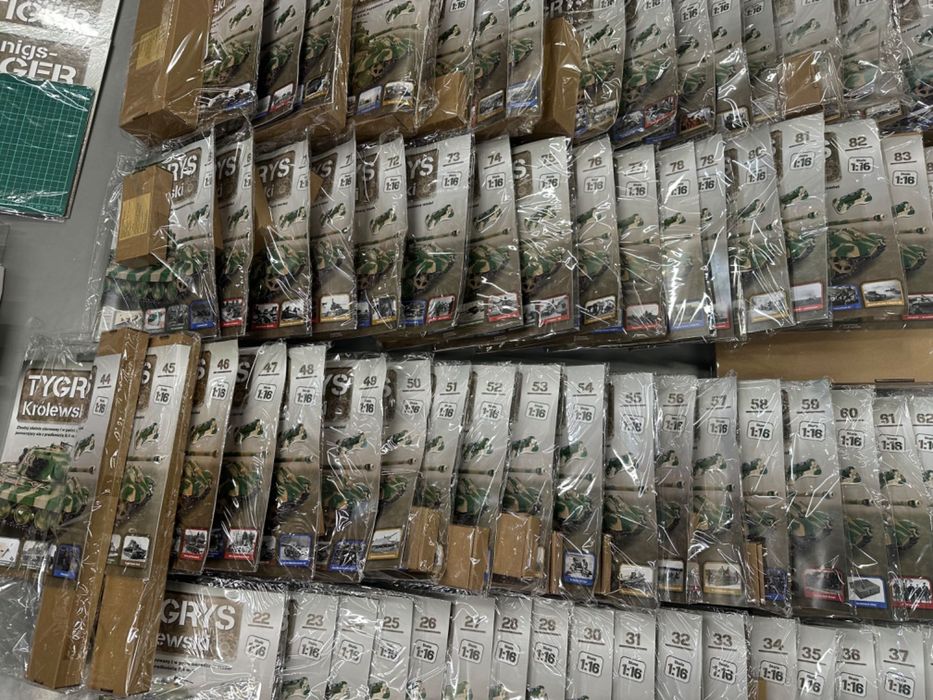 Tygrys Królewski Hachette Königstiger Komplet 1 do 120