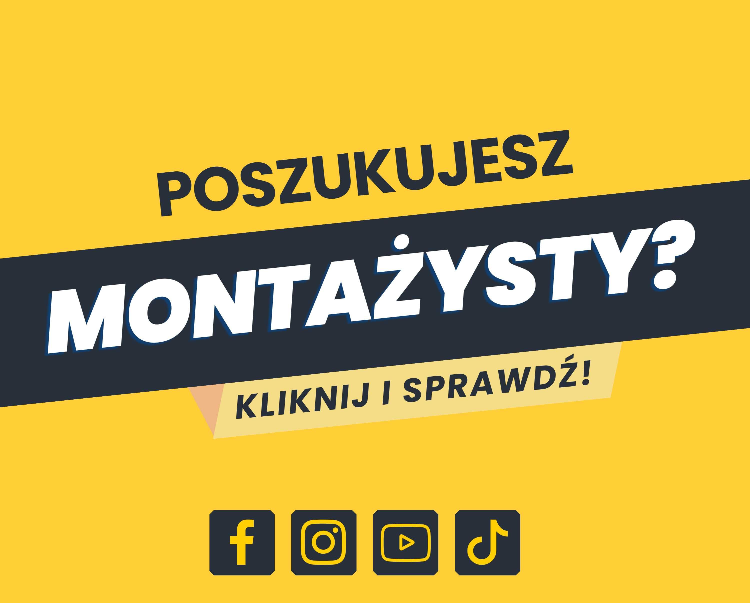 Montażysta - Montaż wideo / TikTok / Youtube / Instagram / Efekty