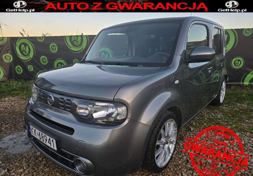 Nissan Cube 1.6 z gazem! bogata wersja panorama keyLess Navi radio dotykowe kamera