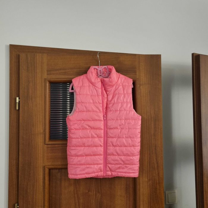 Dziewczęca kamizelka puchówka H&M rozm.122-128