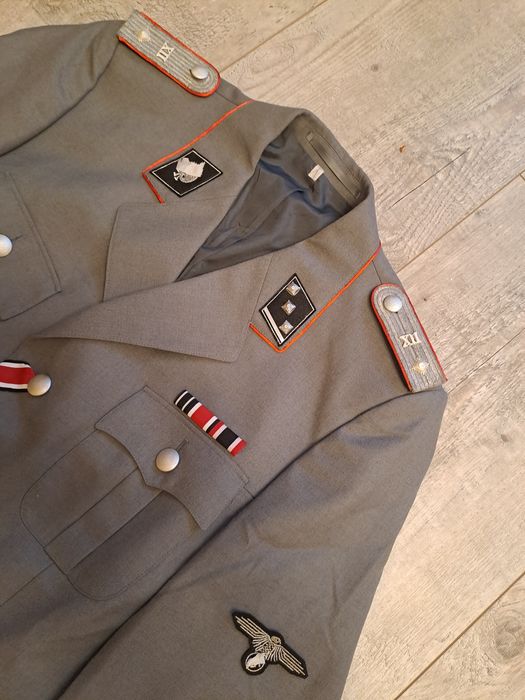 Mundur szary replila teatralna