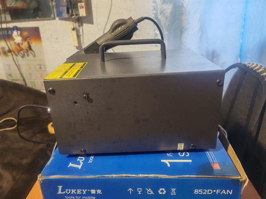 Паяльн станція Lukey 852D+FAN
4 відгуки
Код:  2702