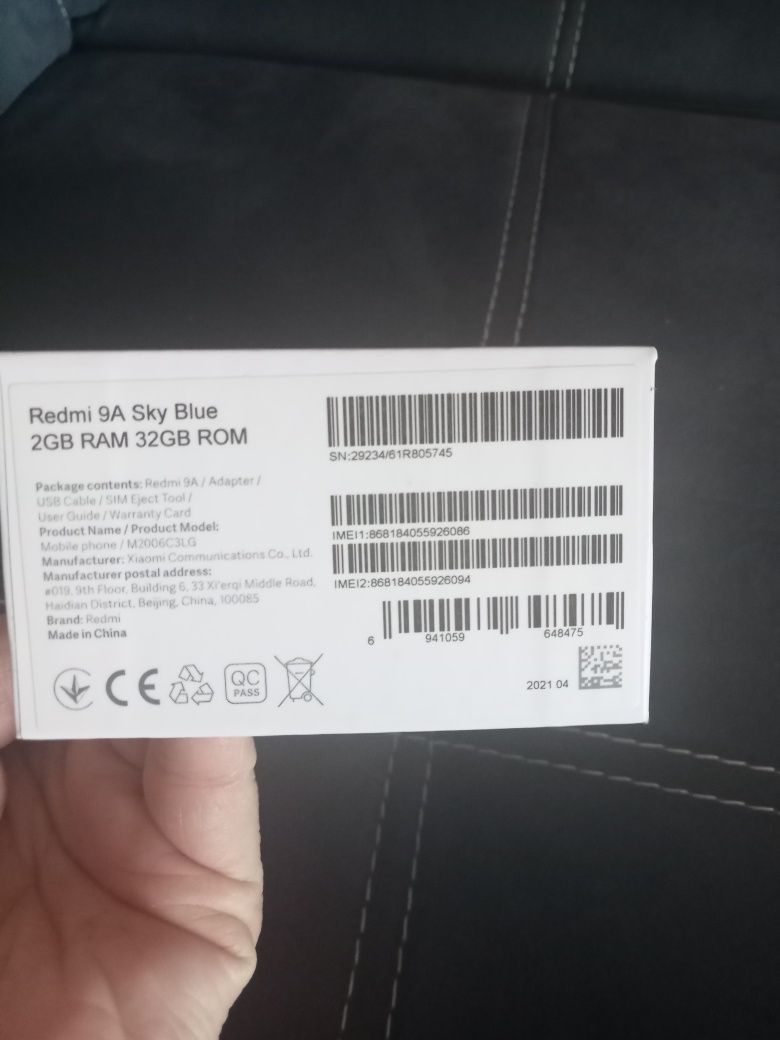 Redmi 9A sky blue