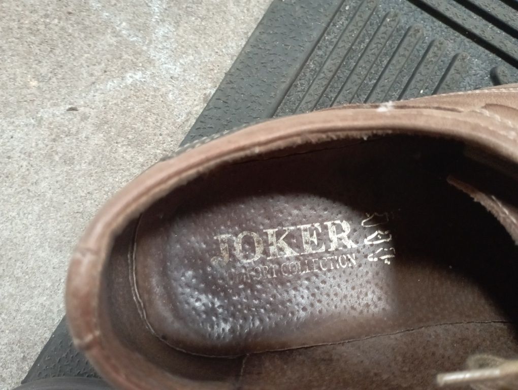 Buty skórzane 41 męskie joker