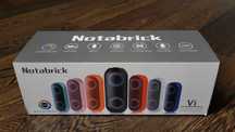 Głośnik bluetooth NOTABRICK z oświetleniem RGB, 30 W, IPX7, czarny
