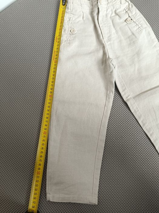 Spodnie lniane  Prenatal 96 cm 24-36 M