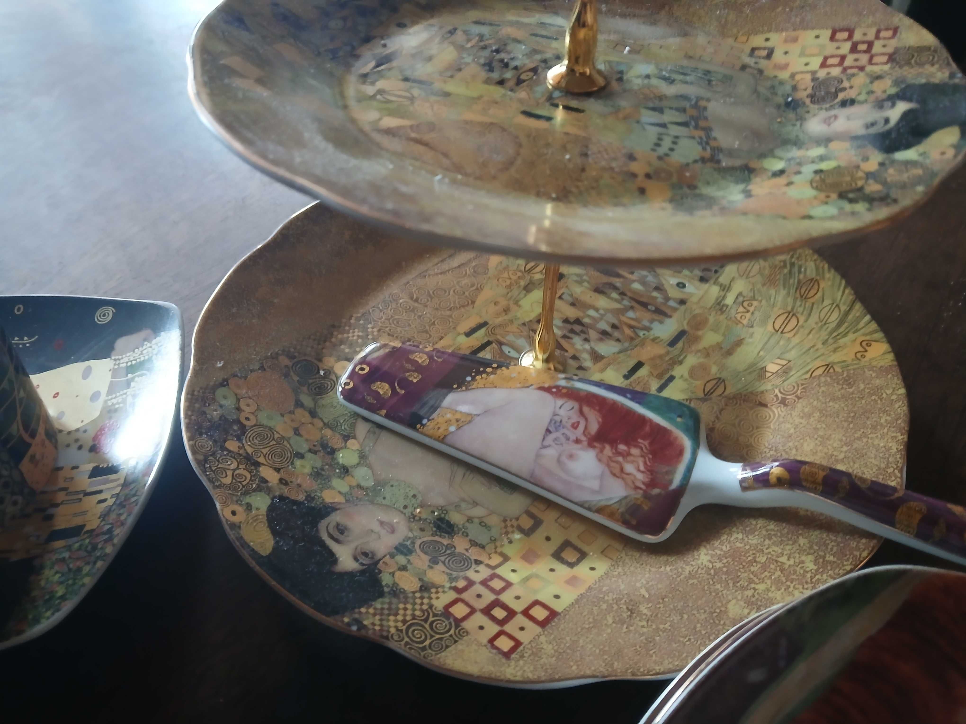 porcelanowa zastawa Gustaw Klimt