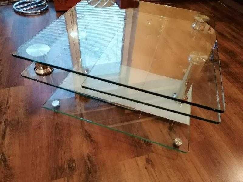 stolik szklany bankietowy