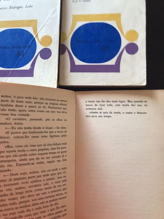 Livros antigos RTP (verbo) - raros