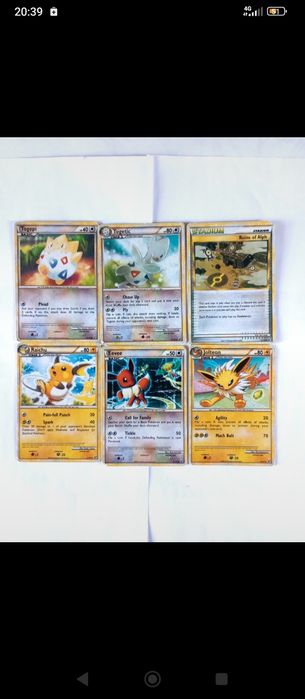 12 Cartas Pokémon