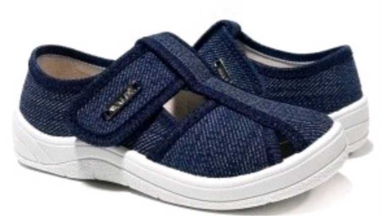 Мокасини тапочки для хлопчиків Синій ТМ Waldi   24