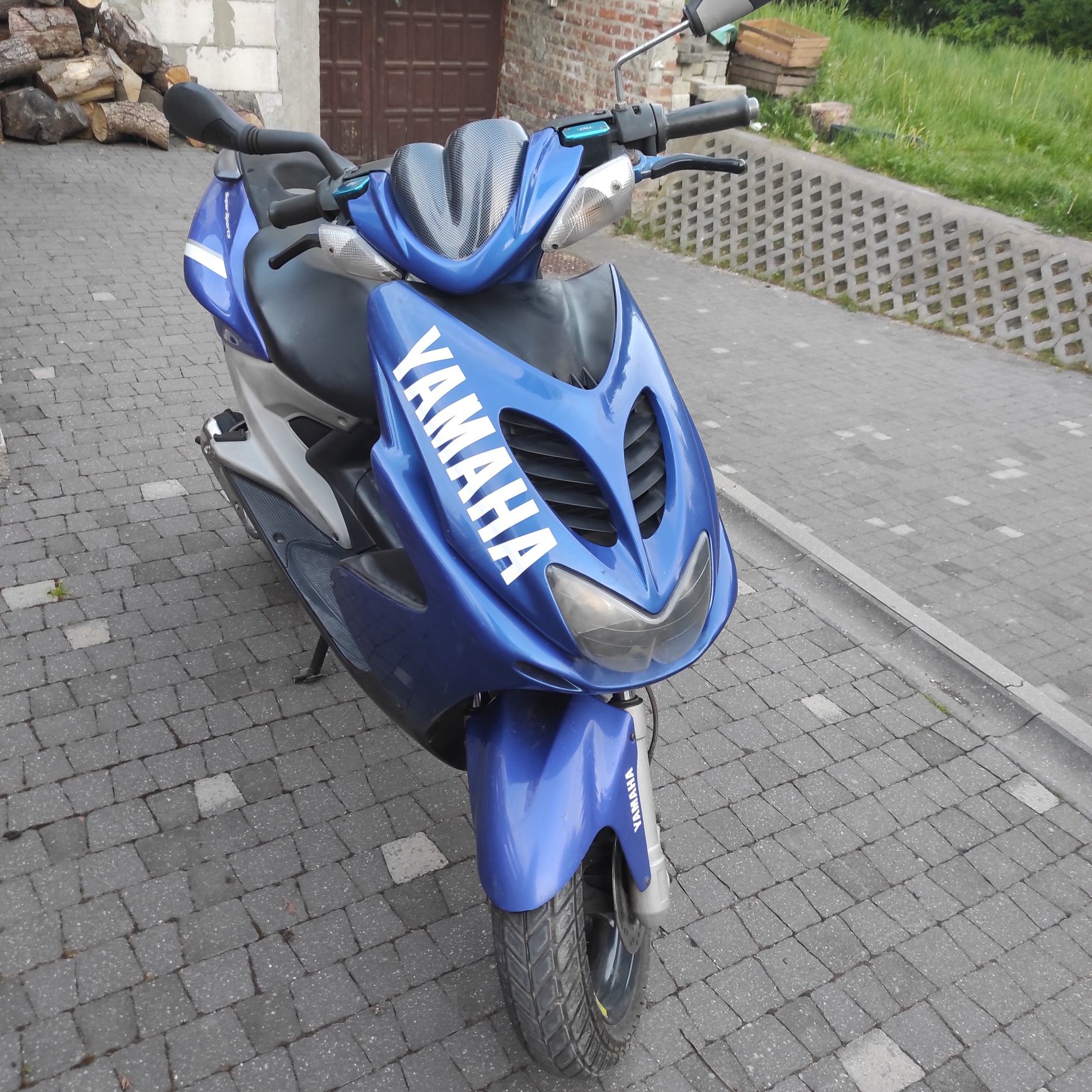 Yamaha Aerox 49 cm ubezpieczona jeżdżącą zarejestrowana