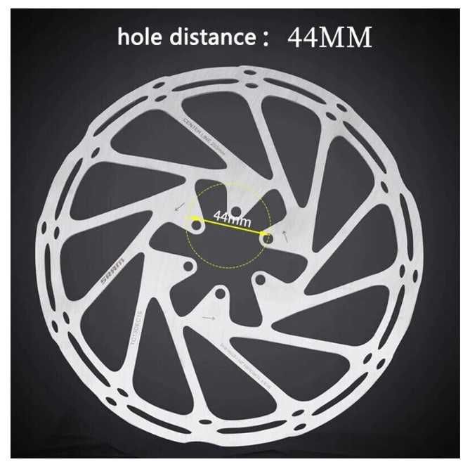 Nowa tarcza hamulcowa SRAM 203 mm śruby box