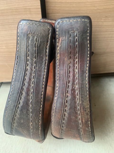 Strzemiona westernowe 20x11,5-16,5x4,5-7 cm SADDLERY BOB'S Phoenix A.Z